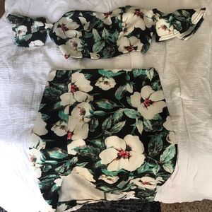 Tropical two piece set